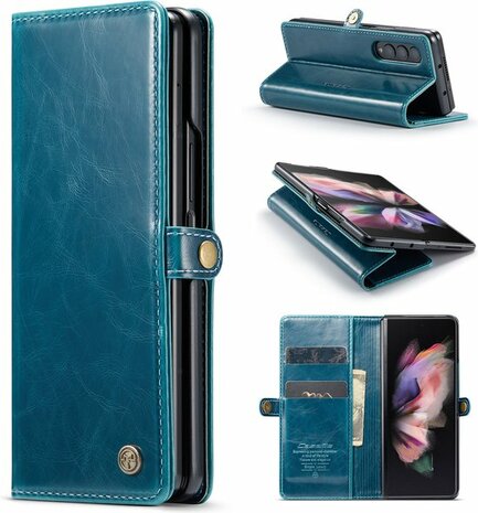 Samsung Z Fold 3 Emerald Green - Book Case