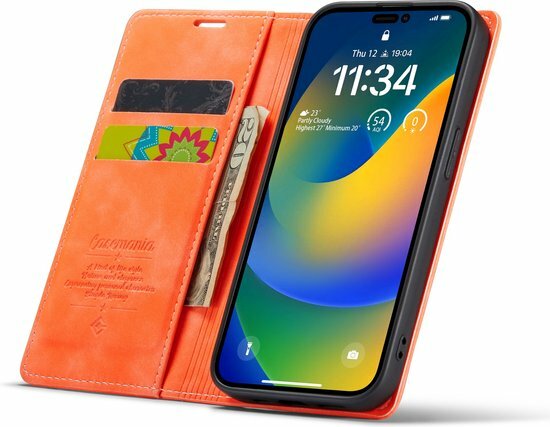 iPhone 14 Pro Max Topaz Orange - Book Cover