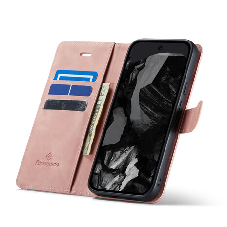 Pixel 9 Pro XL - Pale Pink - 2 in 1 Book Case