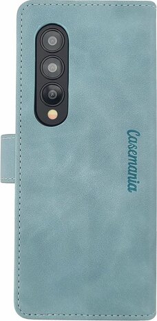 Samsung Z Fold 4 Aqua Blue - Book Case