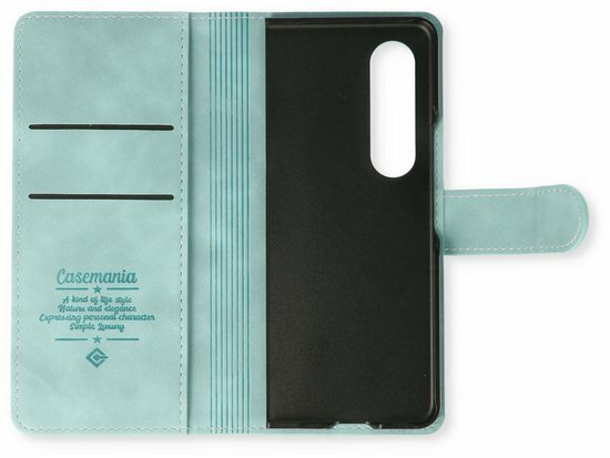 Samsung Z Fold 4 Aqua Blue - Book Case