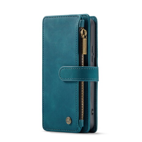 Samsung S25 - Emerald Green - Book Case met Rits