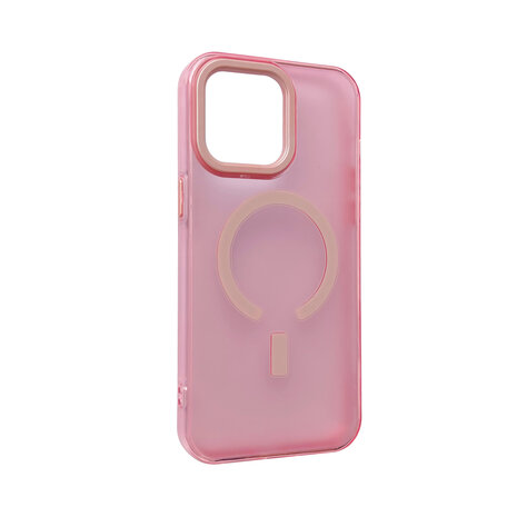 iPhone 15 Pro Max Roze - Extra Stevig TPU Back Cover - Geschikt voor Magsafe