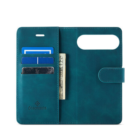 Pixel 9 Pro XL - Emerald Green - 2 in 1 Book Case