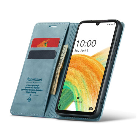 Pixel 6A Aqua Blue - Book Case