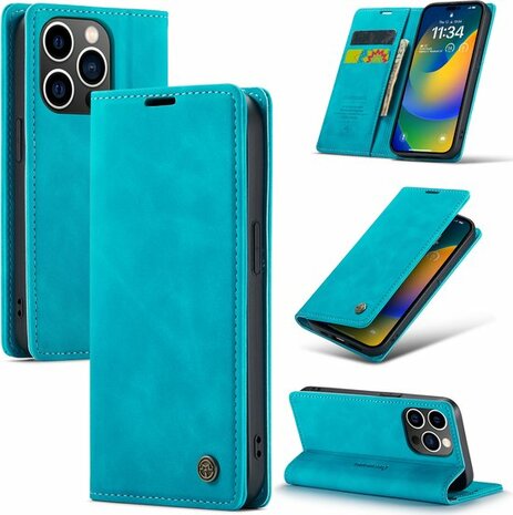 iPhone 14 Pro Max Azure Blue - Book Cover