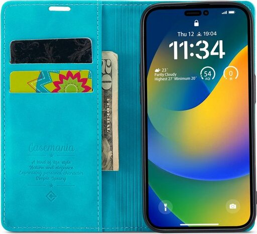 iPhone 14 Pro Max Azure Blue - Book Cover