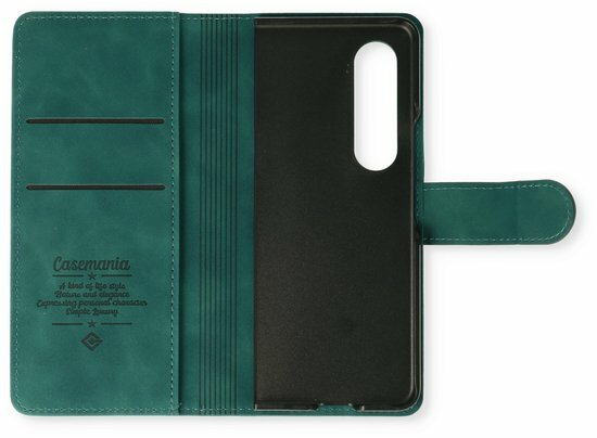 Samsung Z Fold 4 Emerald Green - Book Case