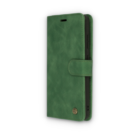 iPhone 14 Pro Max Olive Green - 2 in 1 Book Case