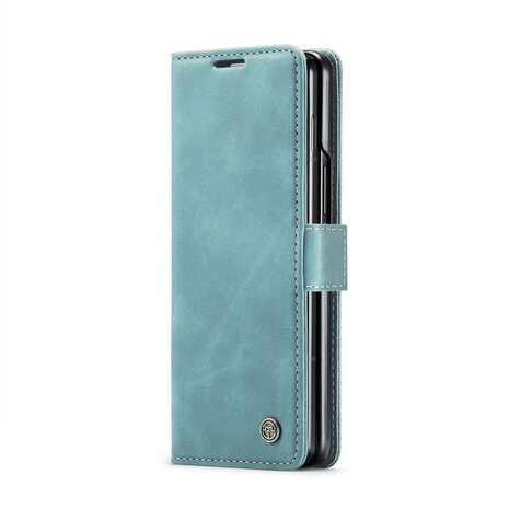 Samsung Z Fold 5 Aqua Blue - Book Case