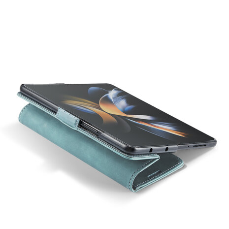 Samsung Z Fold 5 Aqua Blue - Book Case