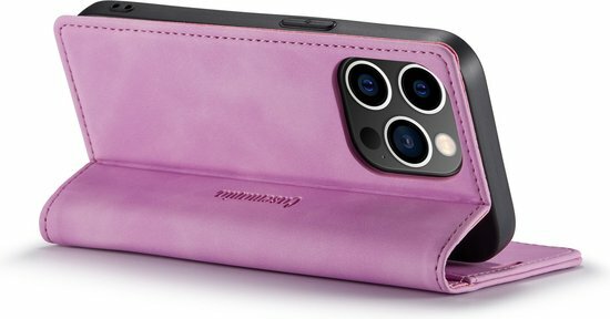 iPhone 14 Pro Max Pastel Lila - Book Case