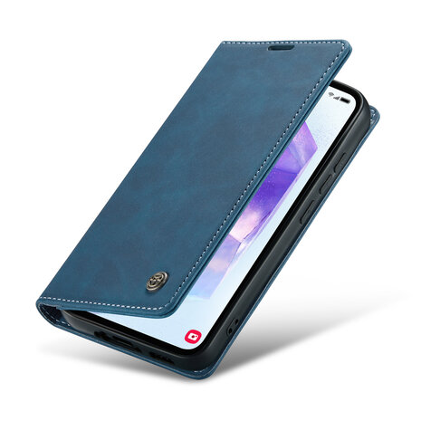 Oppo Reno 12 - Reno 12 Pro - Navy Blue - Book Case