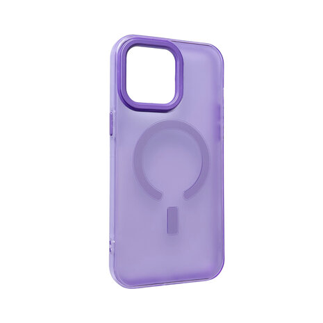 iPhone 15 Pro Paars - Extra Stevig TPU Back Cover - Geschikt voor Magsafe