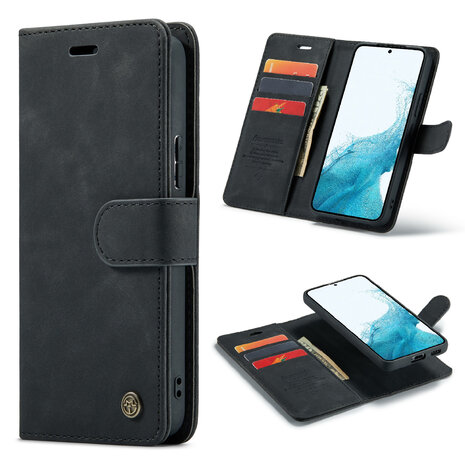 Samsung S24 Plus Charcoal Gray - 2 in 1 Book Case