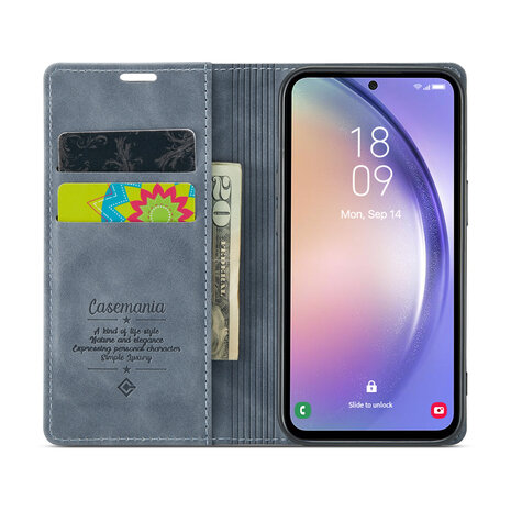 Samsung A54 5G Shadow Gray - Book Case