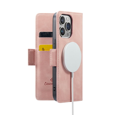 iPhone 15 Pro Max Pale Pink - MagSafe Book Case