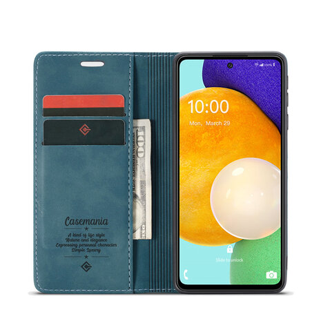 Samsung A71 Emerald Green - Book Case