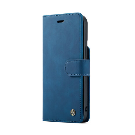 iPhone 15 Pro Navy Blue- 2 in 1 MagSafe Book Case