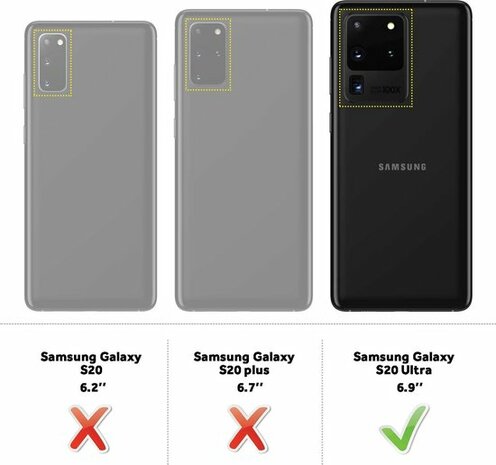 Samsung S20 Ultra - Siliconen Back Cover - Paars