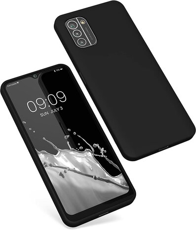 Nokia G22 - Back Cover &amp; 2x Glas - Zwart