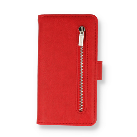 iPhone 15 Pro Max Rood - Book Case met Rits