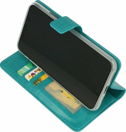 A32 4G - Book Case &amp; Glas - Turquoise