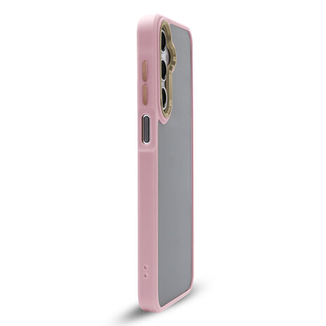 Samsung S24 FE - Frame Back Cover - Roze