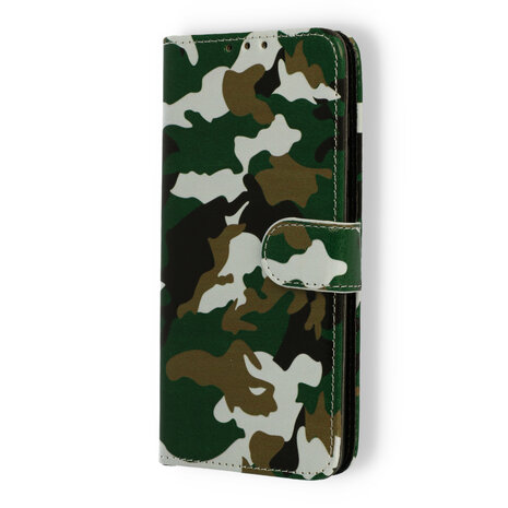 Samsung A10 - Book Case - Camouflage