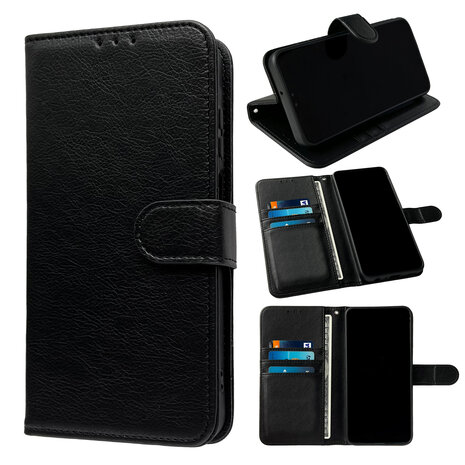 Samsung A15 - Book Case - Zwart