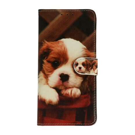 Samsung S24 Plus Puppy - Book Case