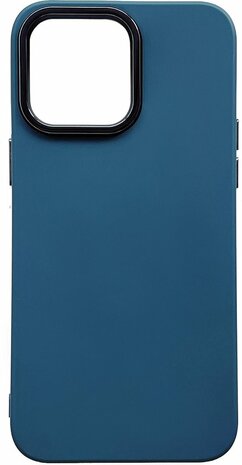 iPhone 14 Pro Max - Shockproof Back Cover - Donker Blauw