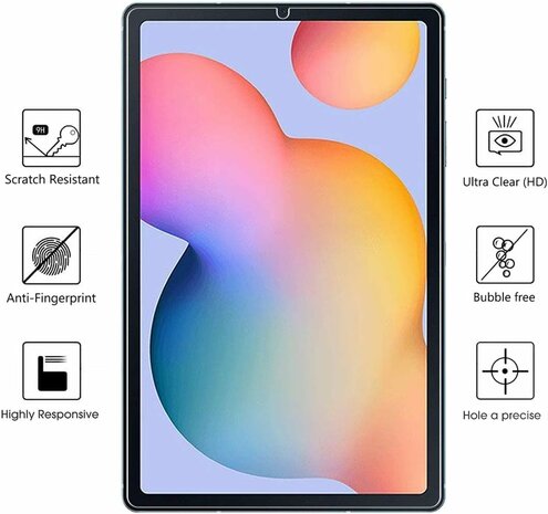 Samsung Tab S6 Lite - Screenprotector - 2 Stuks