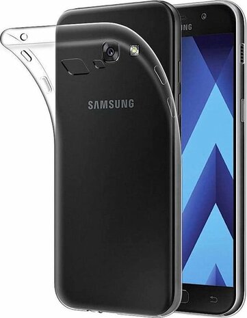 Samsung A5 2017 - Siliconen Back Cover - Transparant