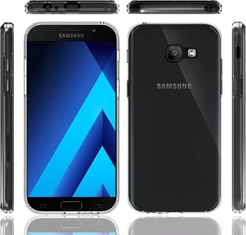 Samsung A5 2017 - Siliconen Back Cover - Transparant