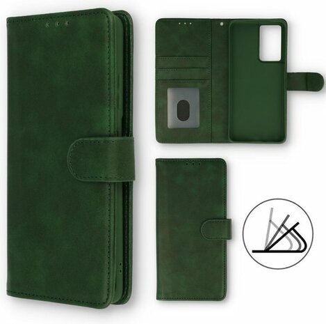 Samsung S21 Ultra Groen - HQ Book Case