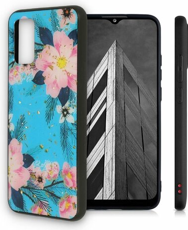 Samsung A72 - Back Cover - Bloemen