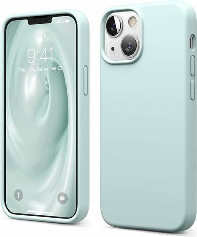 iPhone 13 Mini - Back Cover &amp; 2x Full Glas - Turquoise