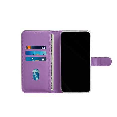 Samsung A25 - Paars - Book Cover