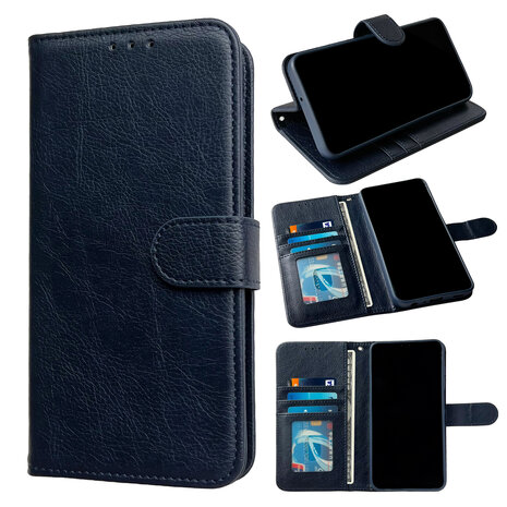 Samsung A26 - Blauw - Luxe Book Case