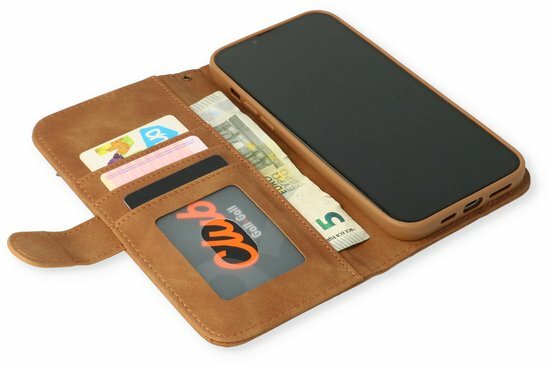 iPhone 14 Pro Max Sienna Brown - HQ Rits Book Case