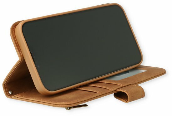 iPhone 14 Pro Max Sienna Brown - HQ Rits Book Case