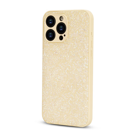 iPhone 12 Pro - Diamant Glitter - Goud