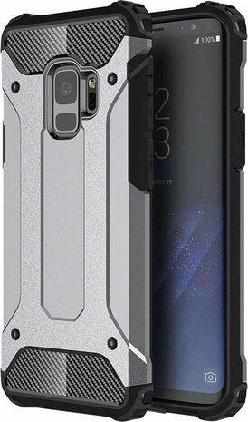 Samsung S9 - Armor Back Cover - Grijs