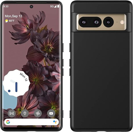 Pixel 8 Pro - Siliconen Back Cover - Zwart