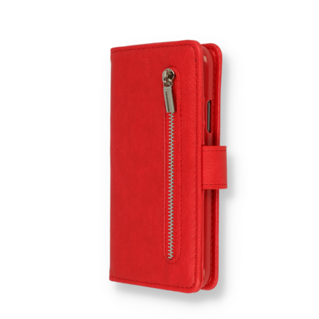 iPhone 15 Pro Rood - Book Case met Rits