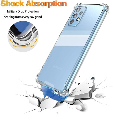 Samsung A23 - Anti Shock TPU - Transparant