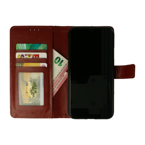 Samsung S20 - Book Case - Bruin