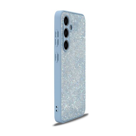 Samsung S22 - Diamant Glitter - Blauw