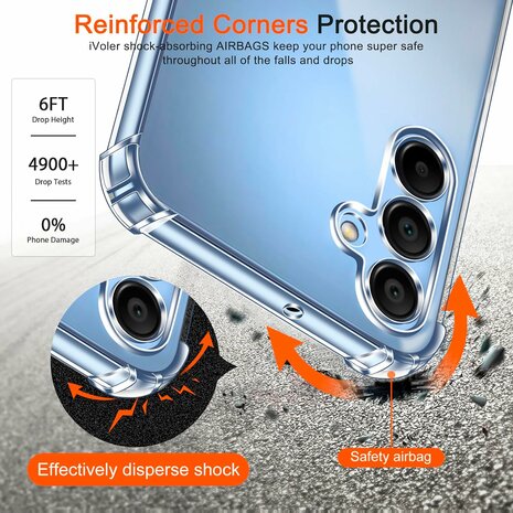 A35 - Anti Shock &amp; 2X Glas - Transparant